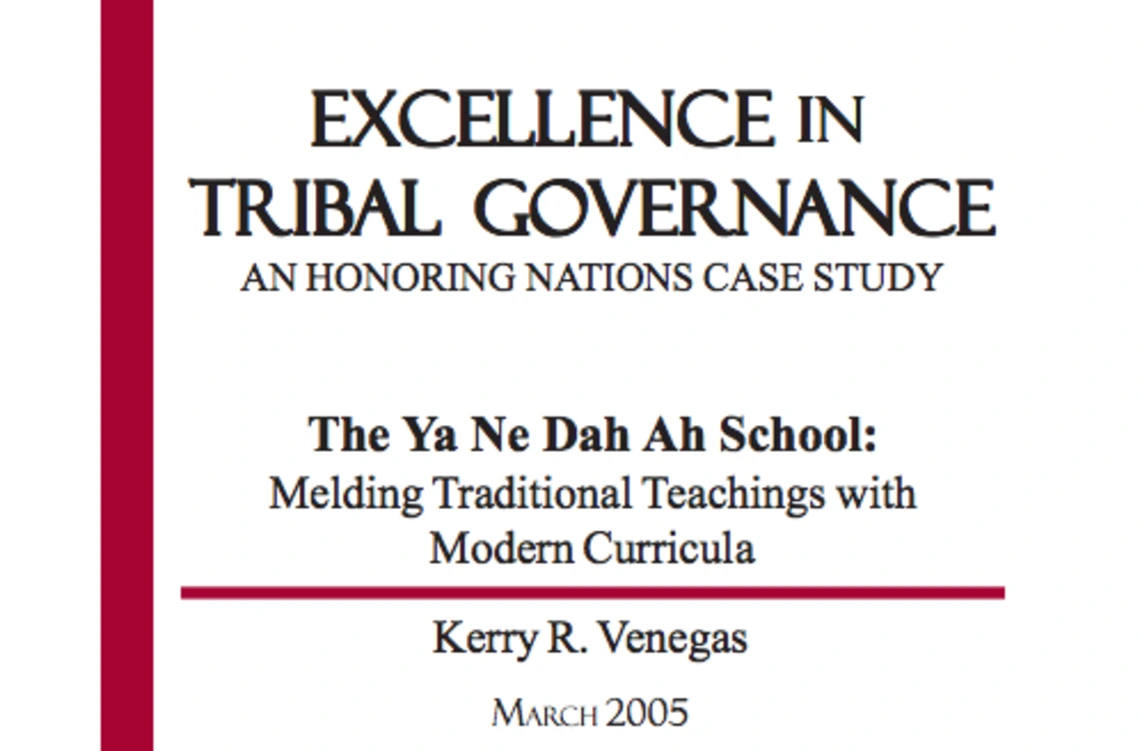 The Ya Ne Dah Ah School (Chickaloon): Melding Traditional Teachings with Modern Curricula