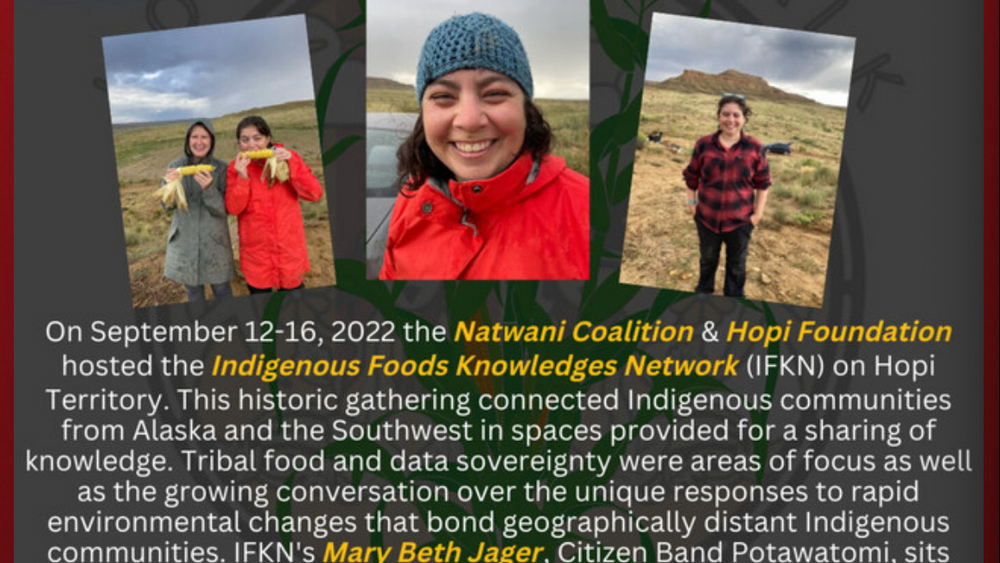 Hopi Farm Talk Podcast: Indigenous Foods Knowledges Network