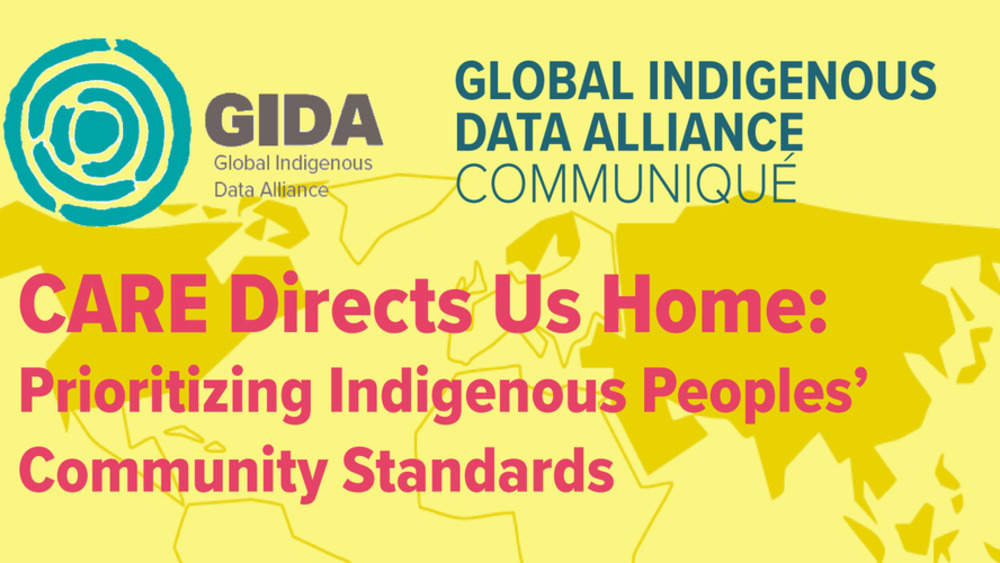 CARE Directs Us Home: Reclaiming Indigenous Authority Over Data
