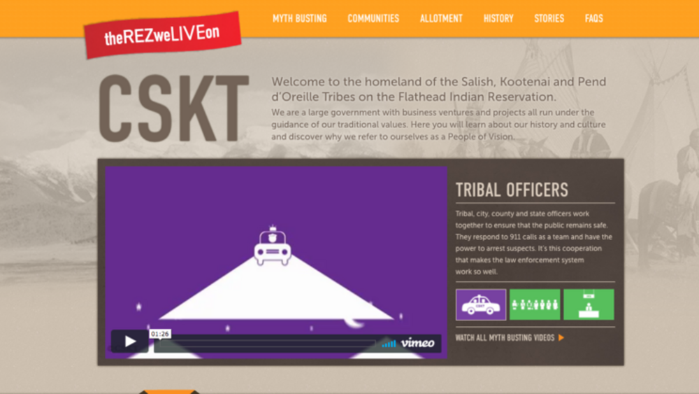 The Rez We Live On - Confederated Salish Kootenai Tribes on the Flathead Indian Reservation The Rez We Live On - Confederated Salish Kootenai Tribes on the Flathead Indian Reservation