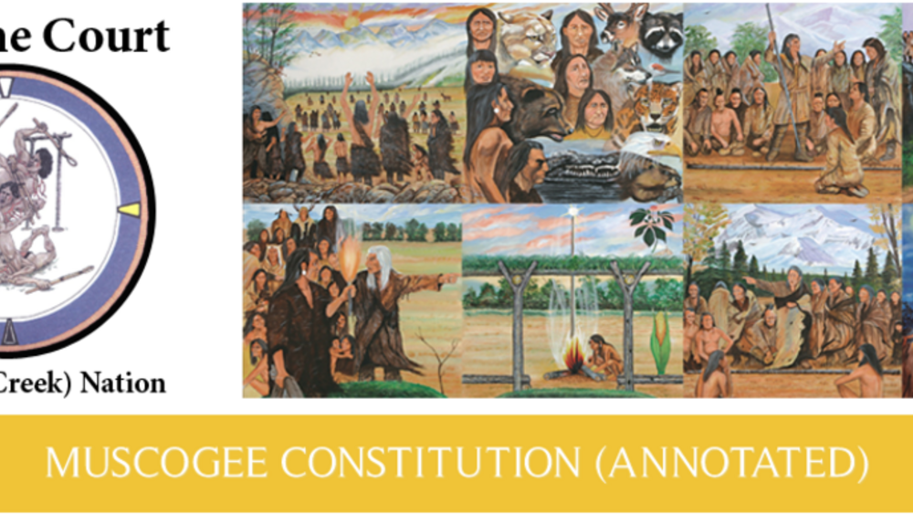 Muscogee (Creek) Nation: Legislative Functions Excerpt Muscogee (Creek) Nation: Legislative Functions Excerpt