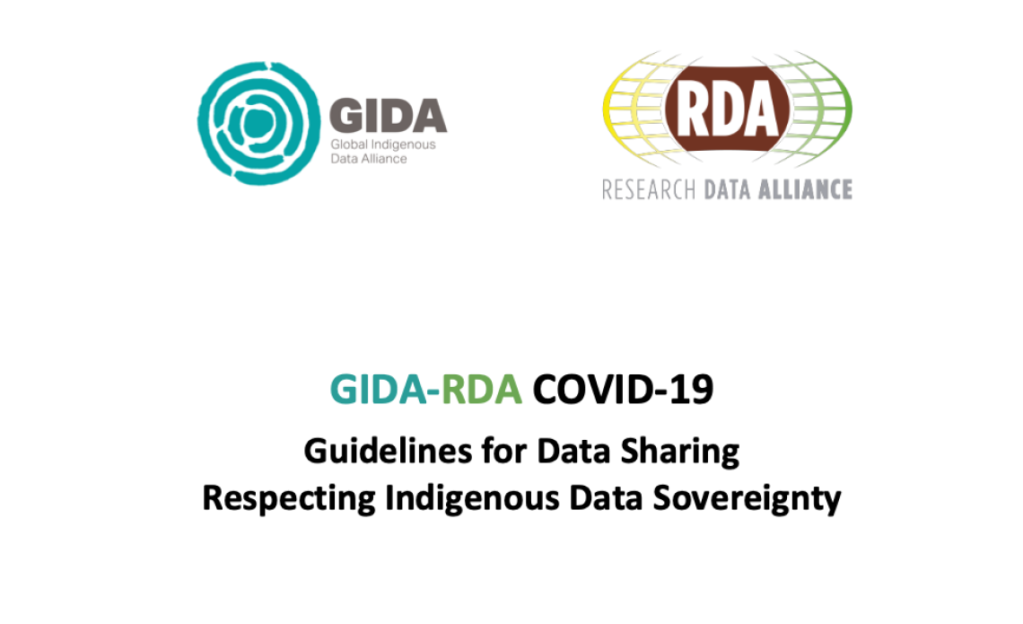 GIDA-RDA COVID-19 Guidelines for Data Sharing Respecting Indigenous Data Sovereignty