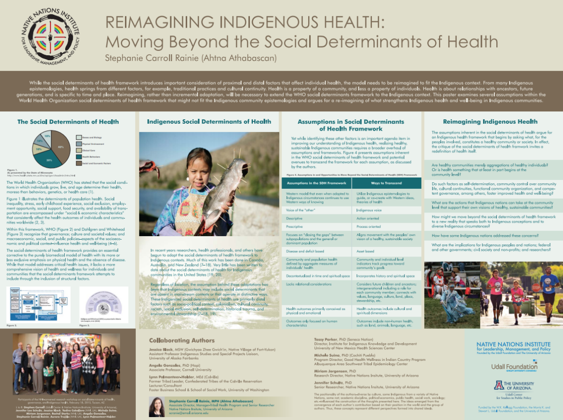Reimagining Indigenous Health: Moving Beyond the Social Determinants of Health