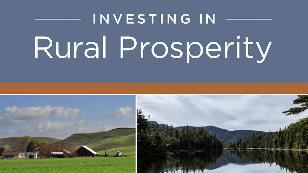Investingin Rural Prosperity Chapter 7 Native America x Rural America- Tribal Nations as Key Players in Regional Rural Economies