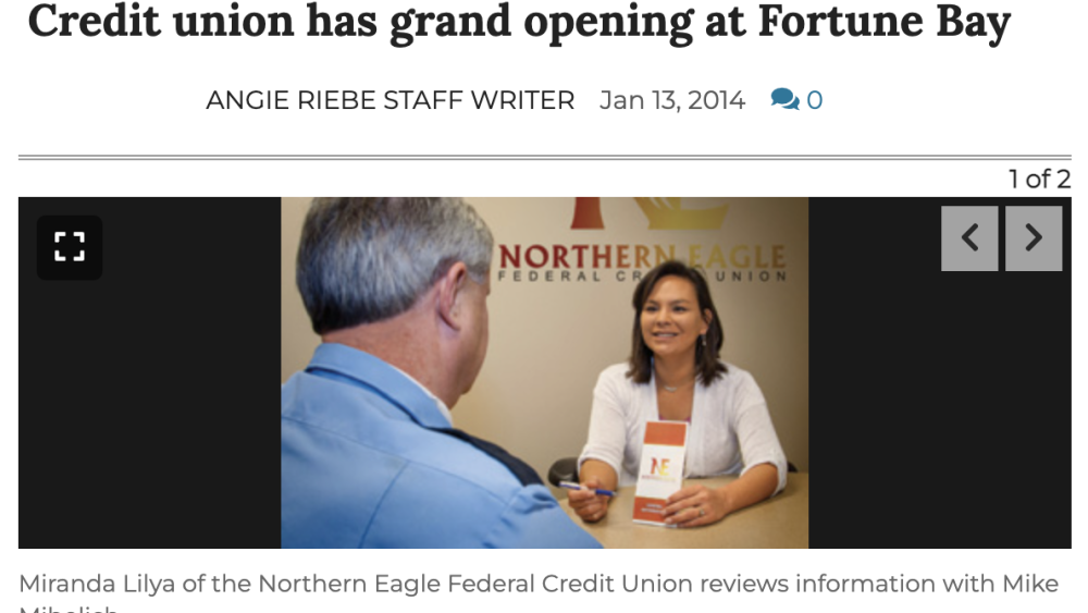 Credit union has grand opening at Fortune Bay