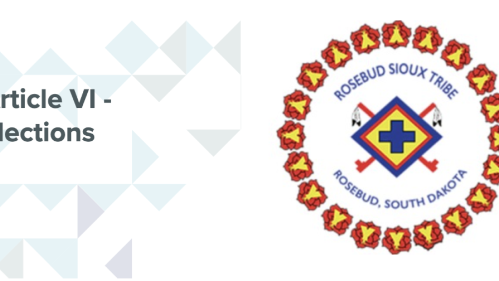 Rosebud Sioux Tribe: Elections Excerpt