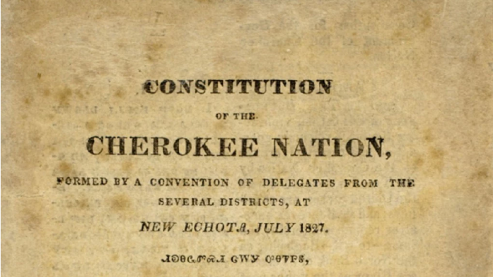 Tribal Constitutions Tribal Constitutions