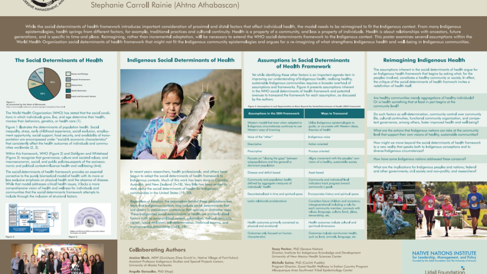 Reimagining Indigenous Health: Moving Beyond the Social Determinants of Health