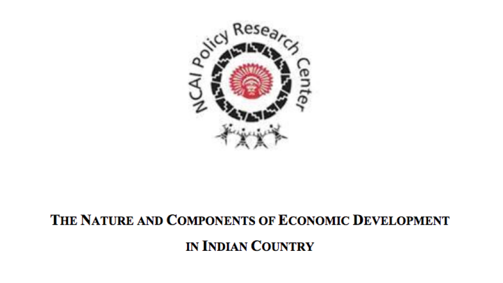 The Nature and Components of Economic Development in Indian Country