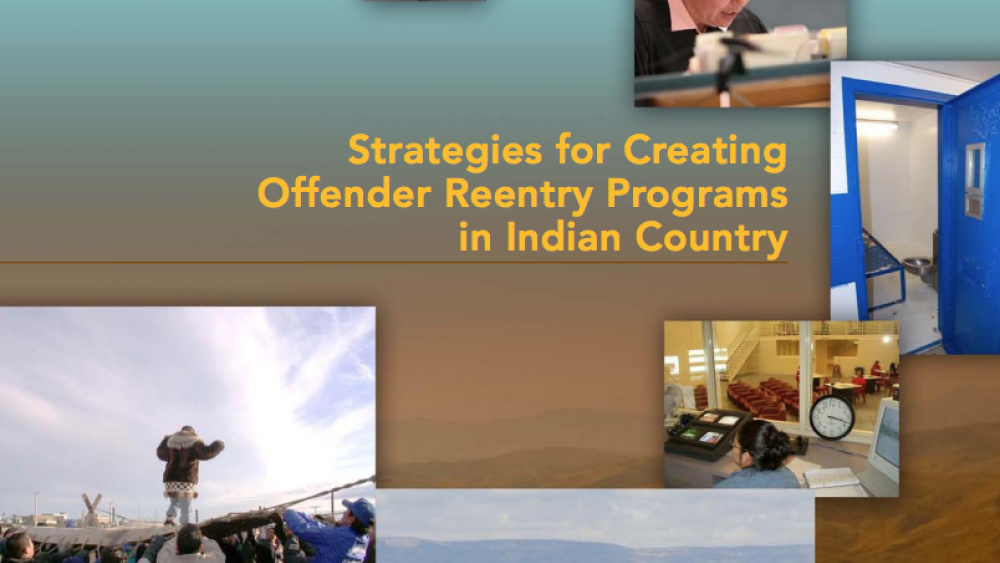 Strategies for Creating Offender Reentry Programs in Indian Country