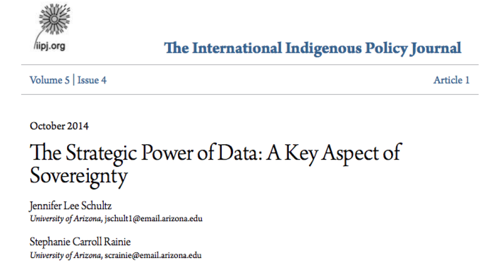 The Strategic Power of Data: A Key Aspect of Sovereignty