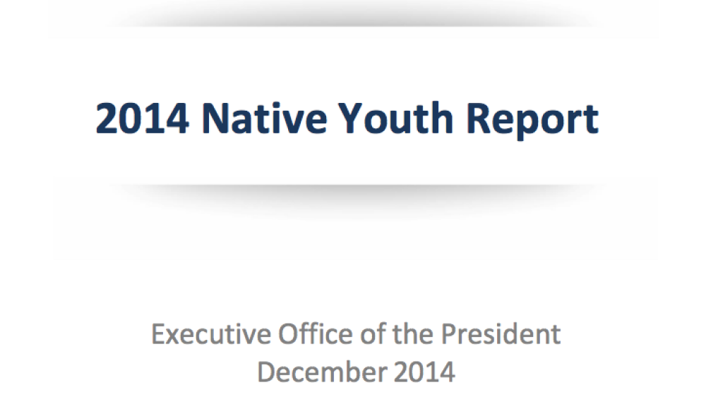 2014 Native Youth Report 2014 Native Youth Report