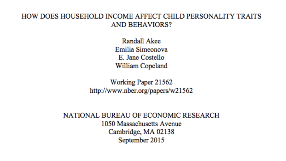 How Does Household Income Affect Child Personality Traits and Behaviors? How Does Household Income Affect Child Personality Traits and Behaviors?How Does Household Income Affect Child Personality Traits and Behaviors